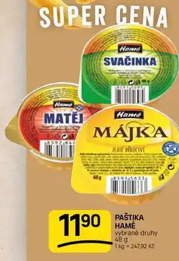 Flop PAŠTIKA HAMÉ vybrané druhy nabídka