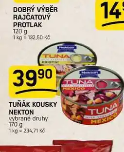 Flop TUŇÁK KOUSKY NEKTON vybrané druhy nabídka