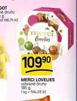 Flop MERCI LOVELIES vybrané druhy nabídka