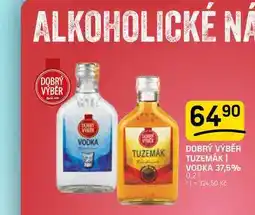 Flop DOBRÝ VÝBĚR TUZEMÁK | VODKA 37,5% nabídka