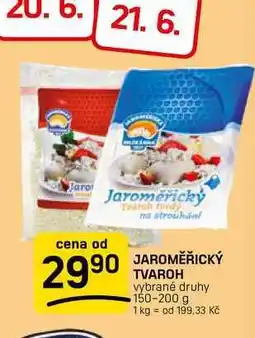 Flop JAROMĚŘICKÝ TVAROH vybrané druhy nabídka