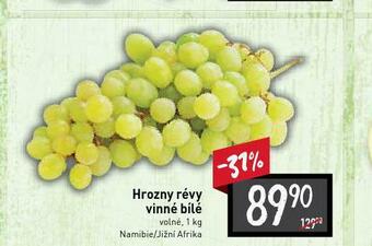 Billa Hrozny révy vinné bílé nabídka
