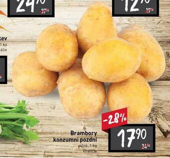 Billa Brambory konzumní pozdní nabídka