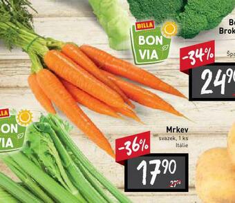 Billa Mrkev nabídka