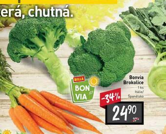 Billa Brokolice nabídka