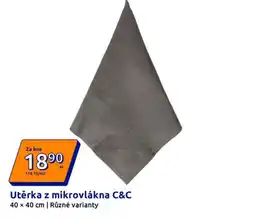 Action Utěrka z mikrovlákna C&C nabídka