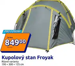 Action Kupolový stan Froyak nabídka