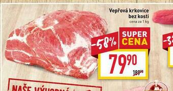 Billa Vepřová krkovice bez kosti nabídka