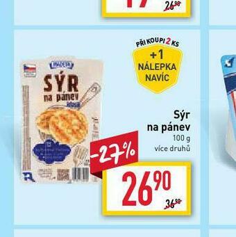 Billa Sýr na pánev nabídka