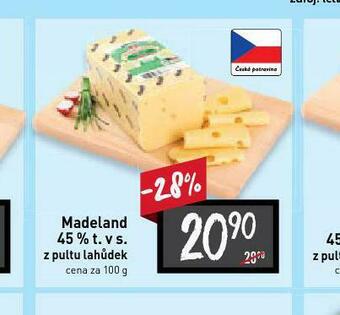 Billa Madeland 45% nabídka
