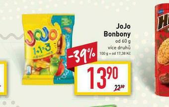 Billa Jojo bonbony nabídka