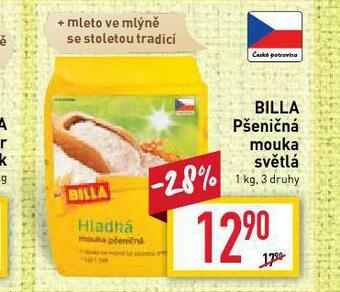 Billa Pšeničná mouka světlá nabídka