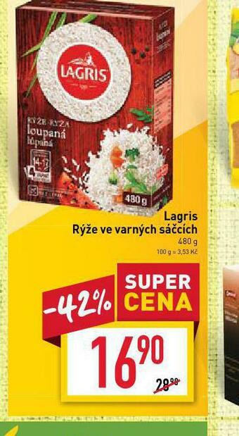 Billa Lagris rýže nabídka