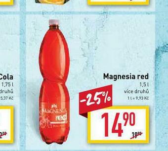 Billa Magnesia red nabídka