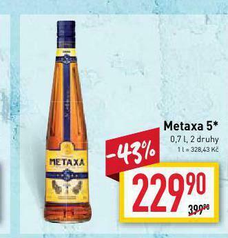 Billa Metaxa 5* nabídka