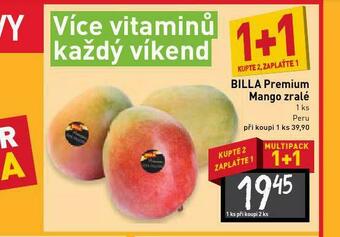 Billa Mango zralé nabídka