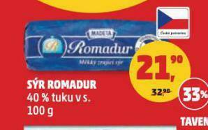 Penny Market Sýr romadur nabídka