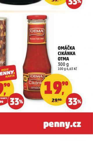 Penny Market Omáčka cikánka otma nabídka