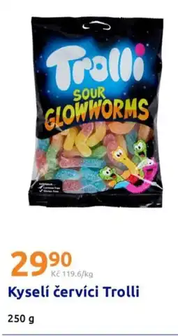 Action Kyselí červíci Trolli nabídka
