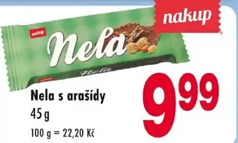 Qanto Nela s arašídy nabídka