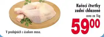 Qanto Kuřecí čtvrtky zadní chlazené nabídka