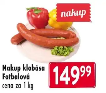 Qanto Nakup klobása Fotbalová nabídka