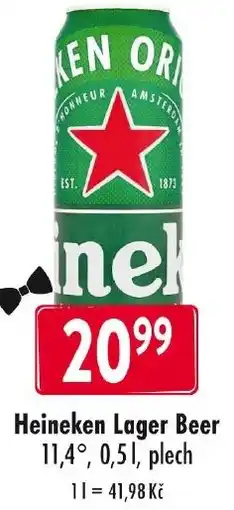 Qanto Heineken Lager Beer 11,4° nabídka
