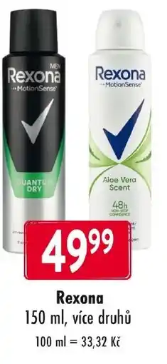 Qanto Rexona nabídka