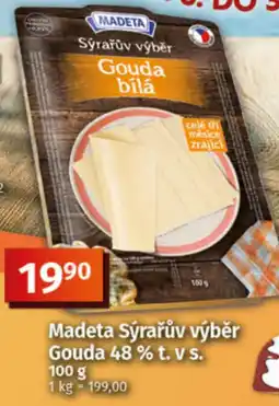 COOP TIP Madeta Sýrařův výběr Gouda 48% t. vs. nabídka
