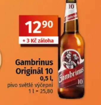 COOP TIP Gambrinus Originál 10 nabídka