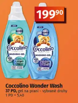 COOP TIP Coccolino Wonder Wash 37 PD nabídka