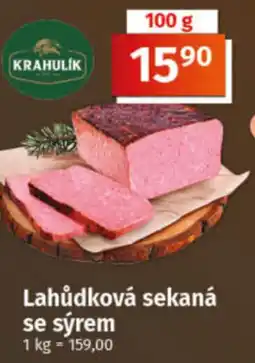 COOP TIP Lahůdková sekaná se sýrem nabídka