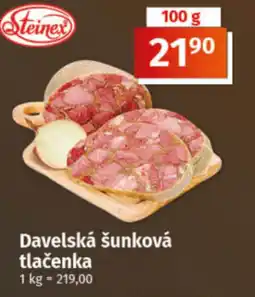 COOP TIP Davelská šunková tlačenka nabídka