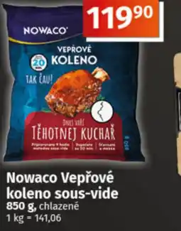 COOP TIP Nowaco Vepřové koleno sous-vide nabídka