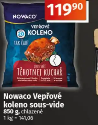 COOP TIP Nowaco Vepřové koleno sous-vide nabídka