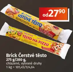 COOP TIP Brick Čerstvé těsto nabídka