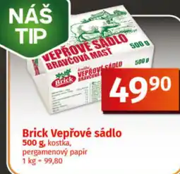 COOP TIP Brick Vepřové sádlo nabídka
