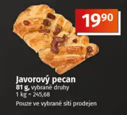 COOP TIP Javorový pecan nabídka