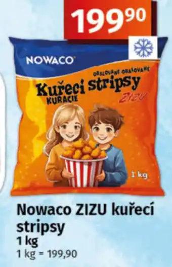 COOP TIP Nowaco ZIZU kuřecí stripsy nabídka