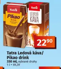 COOP TIP Tatra Ledová káva/ Pikao drink nabídka