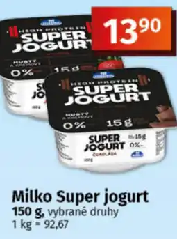 COOP TIP Milko Super jogurt nabídka