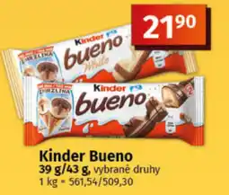 COOP TIP Kinder Bueno nabídka