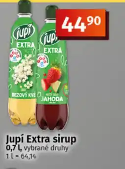 COOP TIP Jupí Extra sirup nabídka