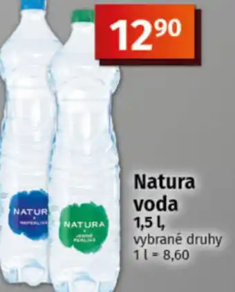 COOP TIP Natura voda nabídka