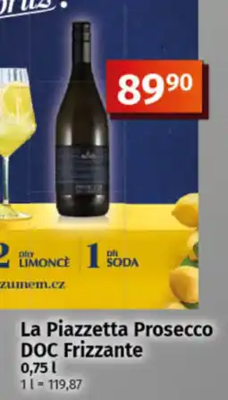 COOP TIP La Piazzetta Prosecco DOC Frizzante nabídka
