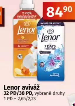 COOP TIP Lenor aviváž nabídka