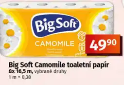 COOP TIP Big Soft Camomile toaletní papír nabídka