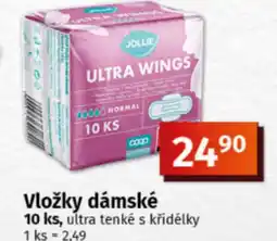 COOP TIP Vložky dámské nabídka