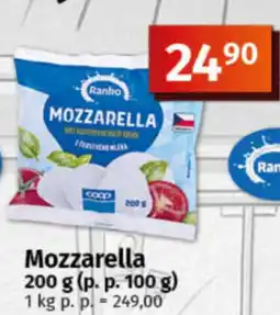 COOP TIP Mozzarella nabídka