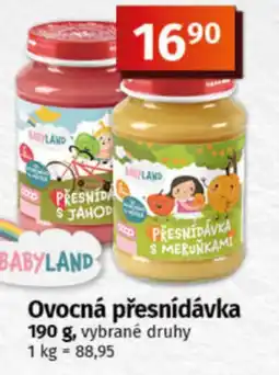 COOP TIP Ovocná přesnídávka nabídka